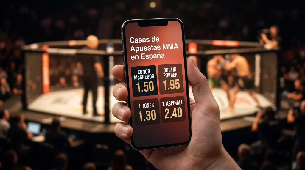 Operadores de apuestas MMA con licencia DGOJ en España comparados por mercados y cuotas